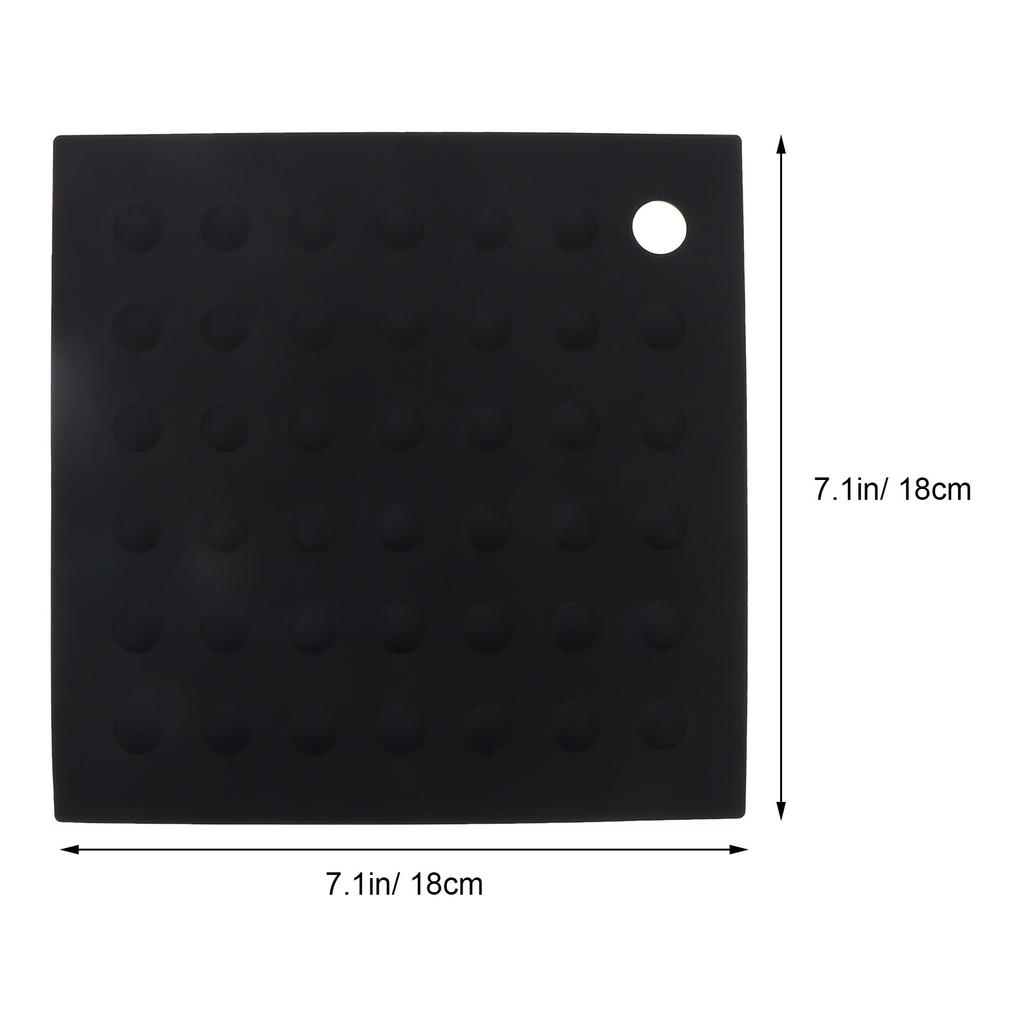 Heat Resistant Silicone Trivet Mat Thickened Non-Slip Pot Holder Multi-Function Oven Hot Pad Coaster Trivet Mat