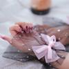 1 Pair Nail Art Tulle Photo Bow Glove Fake Pleated Cuff Manicure Photography Props Nail Tips Display Sleeve Fashion Accessories