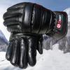 Winter Padded And Thickened Cold Warm Outdoor Riding Driving Non-slip Touch Screen Cotton Gloves