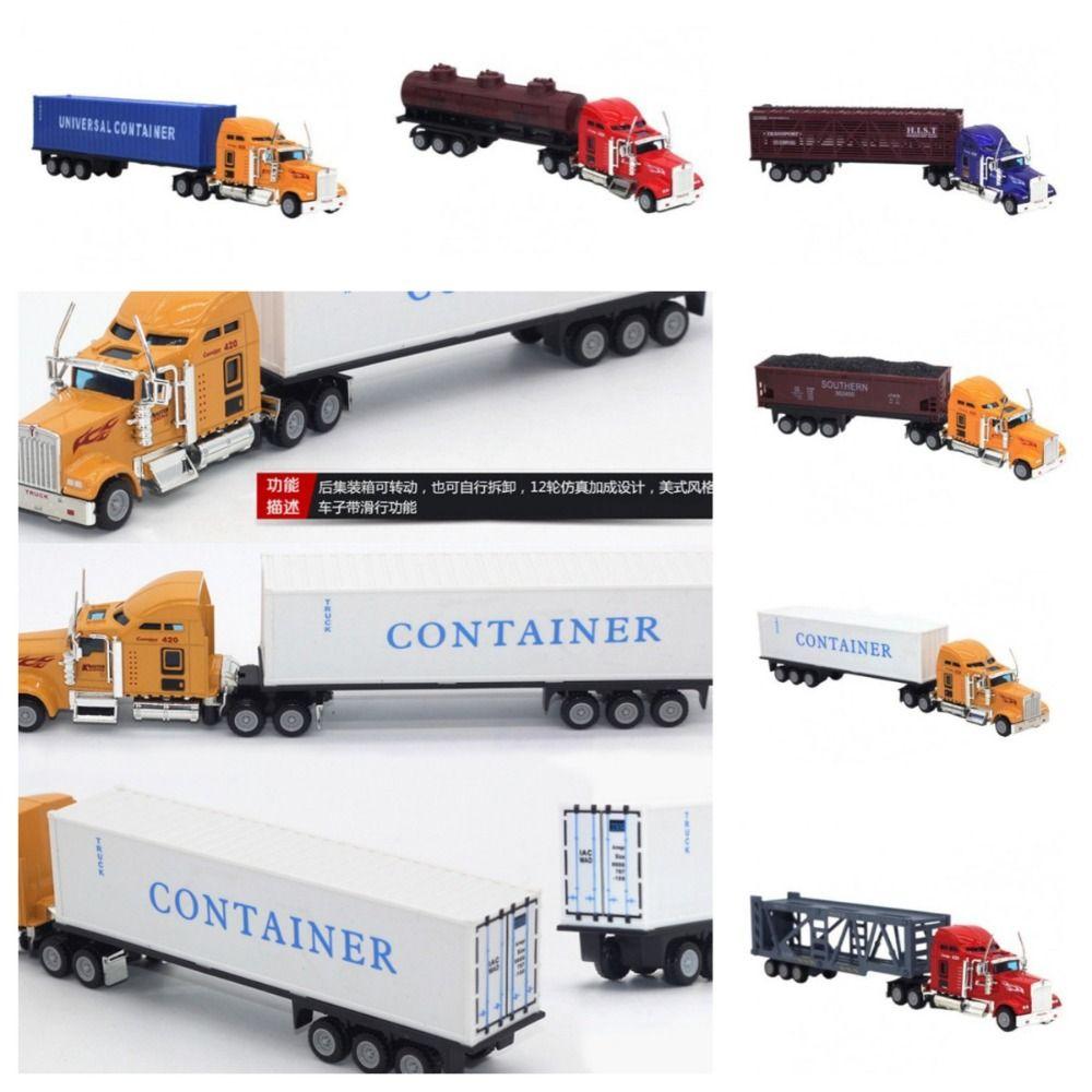 1:65 Vehicles Truck Model Tanker Truck Cars Toy Detachable Engineering Car Model Adults