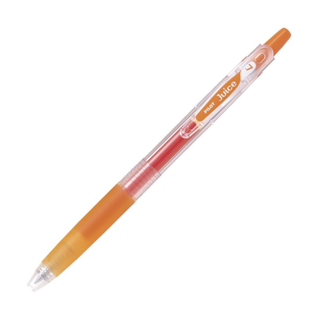 Гелевая шариковая ручка Pilot Juice Gel, LJU50F5O, 0,7 мм, оранжевая, 5 шт., оранжевый