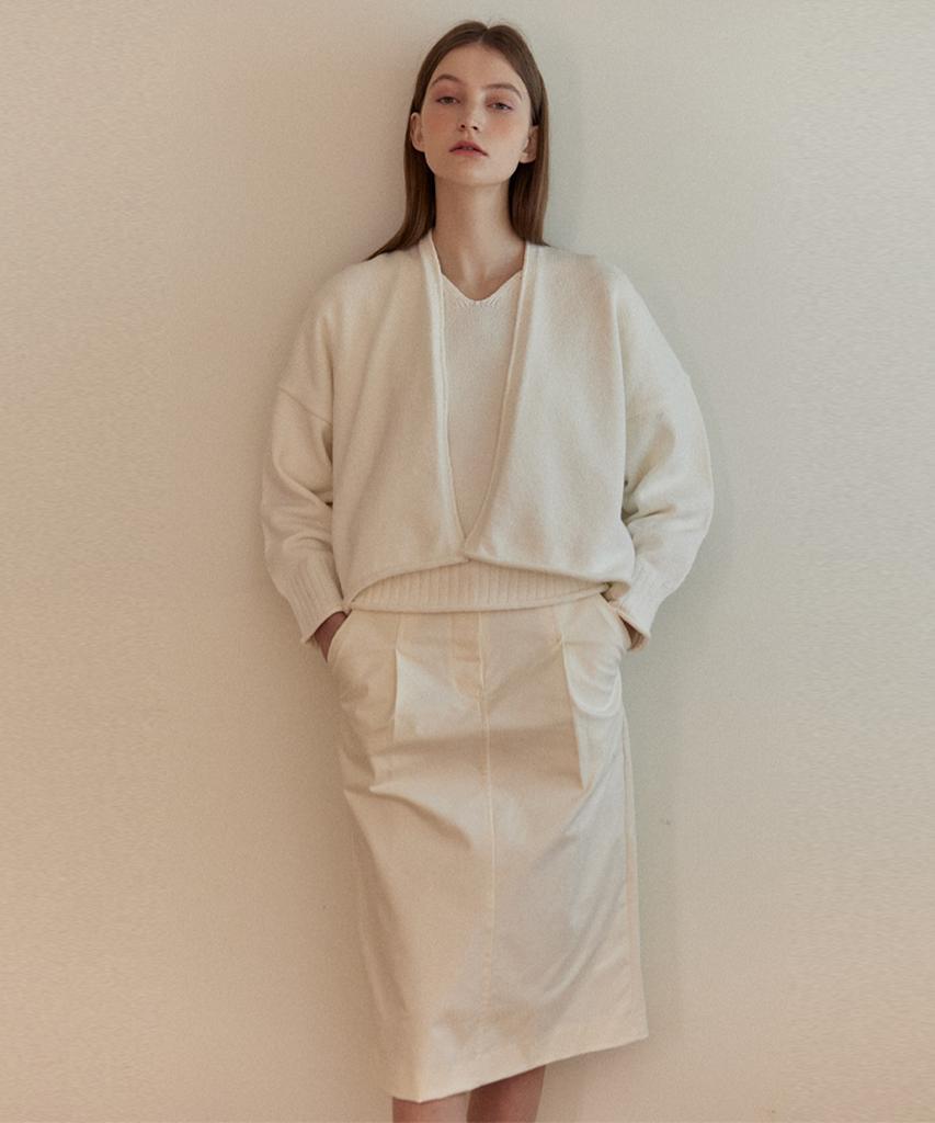 Nonlocal Cotton Comfort Skirt 2 Colors
