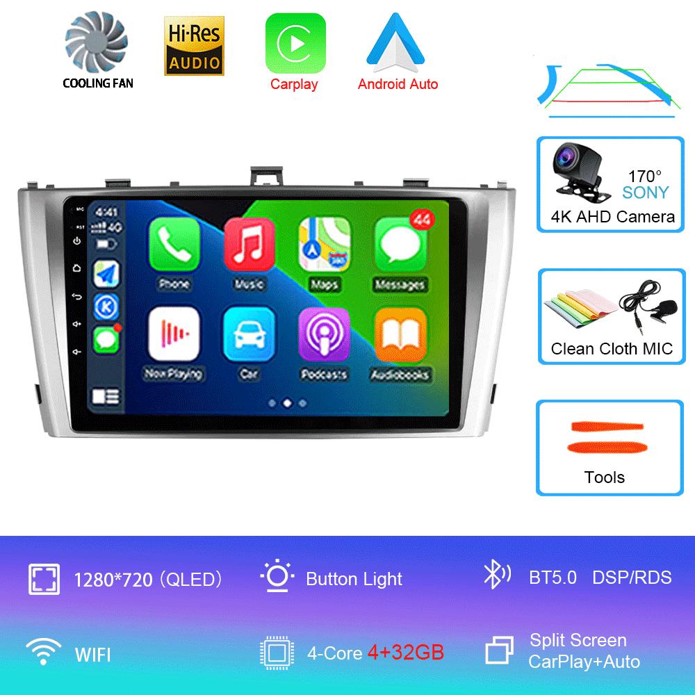 

Android 14 Carplay Автомагнитола для Toyota Avensis T27 2009 2010 2011 2012-2015 GPS-навигация Мультимедийный проигрыватель DSP Stereo 4G