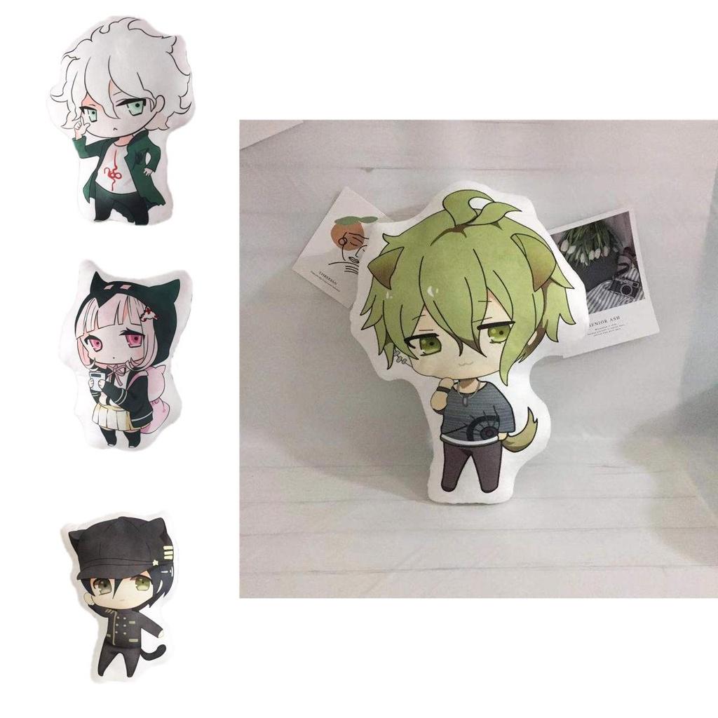 Urocza pluszowa zabawka Danganronpa Miękka poduszka wypchana z Nanami Chiaki i Nagito Komaedą