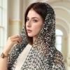 Vintage Golden Sparkle Fringe Scarf Party Shawl Women Luxury Headscarf Sequin Deco Wraps Fringed Bride Bridesmaid Wedding Cape