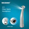 Niceden 1:Pièce à main dentaire à fibre optique à faible vitesse, moteur à bouton-poussoir de type E
