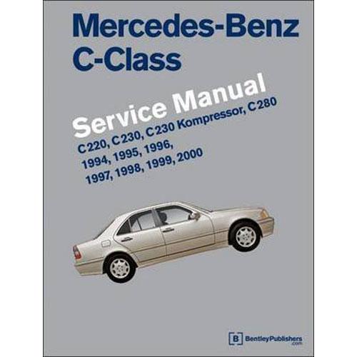 Manual de Serviço Mercedes-Benz C 1994-2000 (Livro de capa dura)