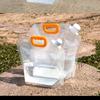 1Pc Outdoor Portable Folding Water Bag Large Capacity Water Storage Bag Mountaineering Tourism Camping Plastic Software Water Storage Bag Bucket