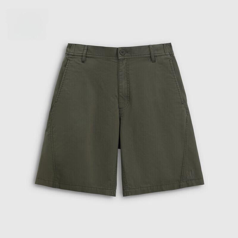Gap Men's Straight Fit Elastic Waist Casual Shorts