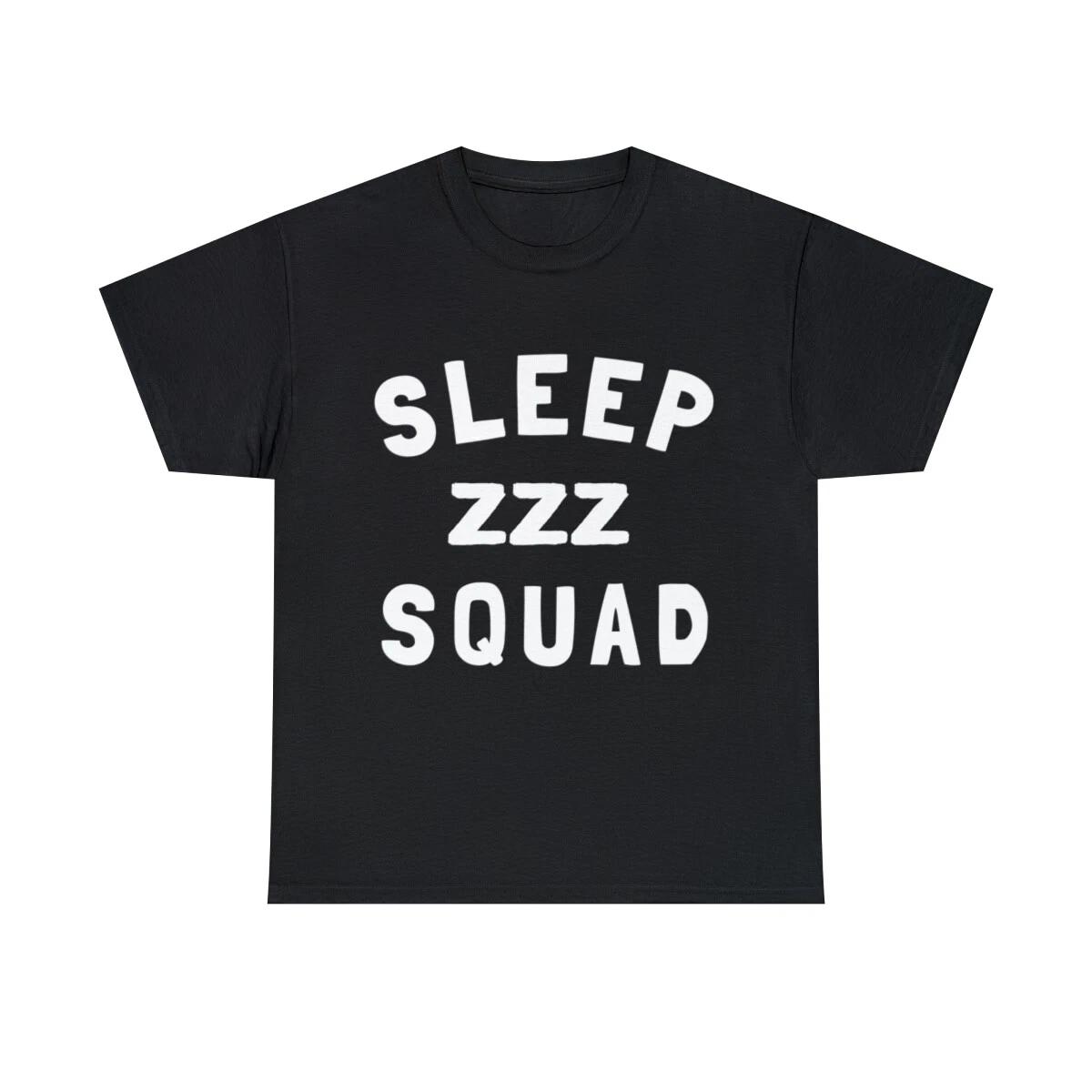 Sleep Squad Graphic Tee Shirt, S-5XL 4XL