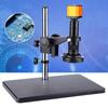 16MP HDMI USB Video Microscope Camera + 45LED Ring Light   Universal Bracket