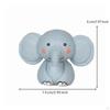 Cartoon Elephant Ornament Cute HandCarved Figurine Handmade