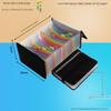 A5 Financial Storage Organizing Bag Multi-Layer Folder Small Size Invoice File Holder Bill Bag Desktop Office Storage Clip