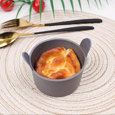 4 Stück Heißluftfritteuse Silikonbecher, Eierkochbecher Silikon Eierkocher, Lebensmittelqualität Form Silikon, Backen Silikonform Wiederverwendbar
