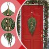 2pc60cm Simulated Soft-Glue Norfolk Needle Wall Hanging Christmas Tree Upside Down Vine Green Plant Holiday Decoration