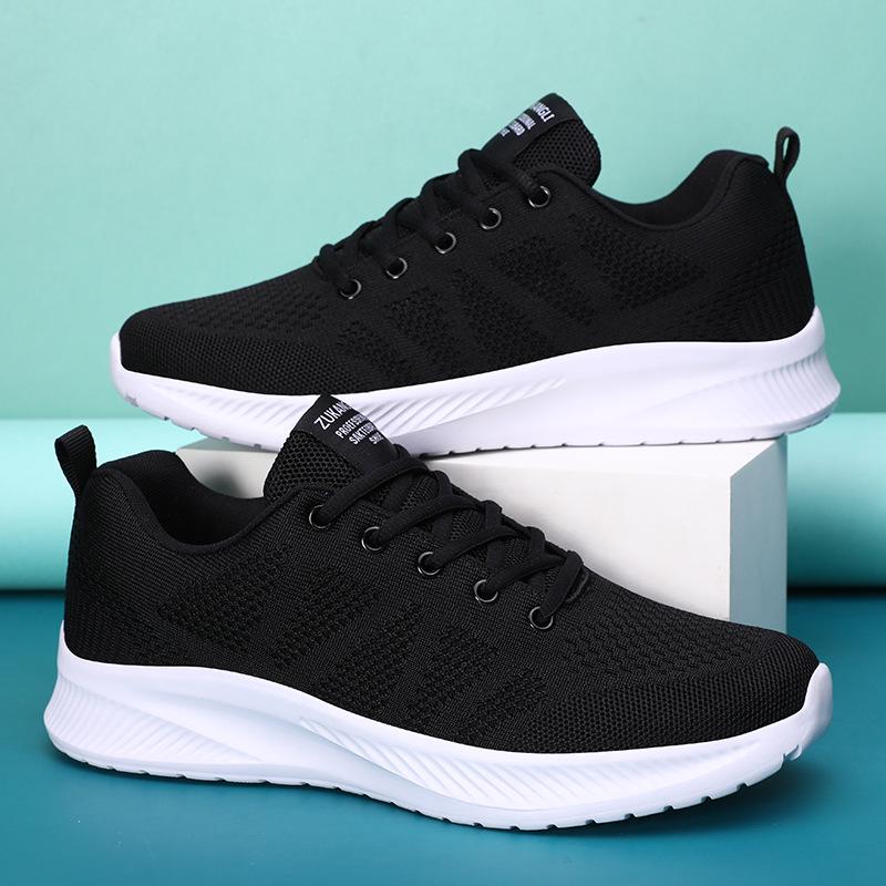 Men s Breathable Mesh Odor-Resistant Casual Lightweight Non-Slip Running Shoes 40