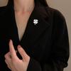Ostory Sparkly Lapel Formal Pin Breast Pin Tack Tie Fashion Jewelry Brooch, Clover, Pin, Women's, Men's, Brooch, Pin, Brooch, Decoration, Badge, Pin,