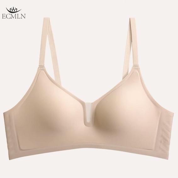 

Удобные беспроводные бюстгальтеры с полной чашкой и мягкой подкладкой, без косточек для женщин L бежевый