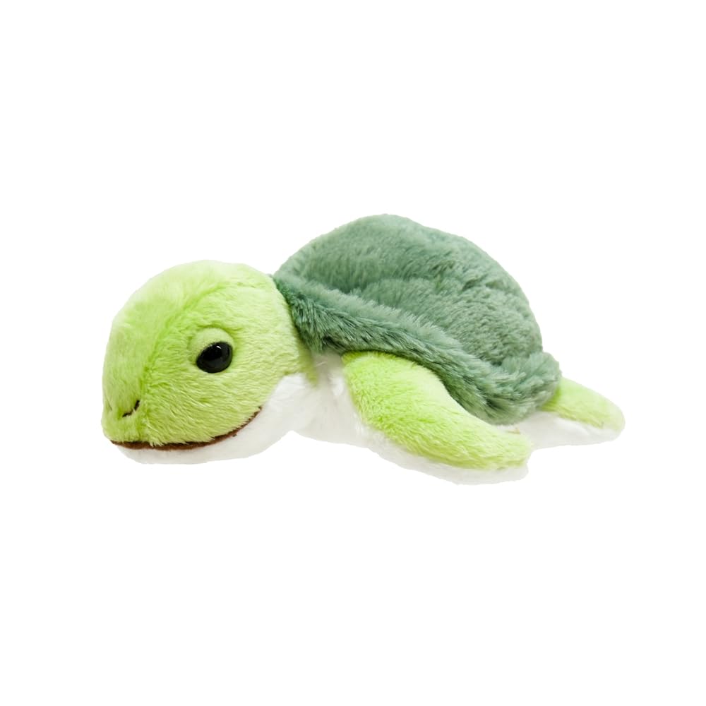 Sunlemon Fluffies Sea Turtle S x 16 x 7cm Plush Toy Animal Cute Sea Creature 14.5 P-1913