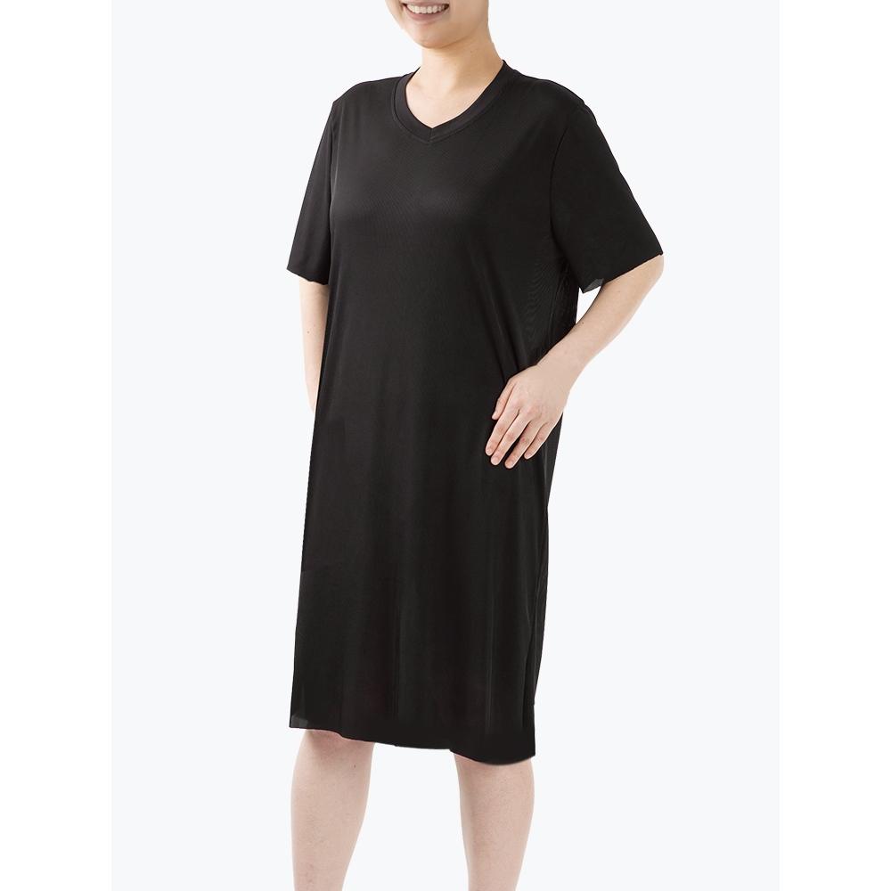

Daiso [women] Freecut Pyjama Dress Black