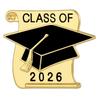 2026 Graduation Commemorative Alloy Doctoral Cap Pin Elegant 25mm Accessory For Graduates Sturdy And Stylish