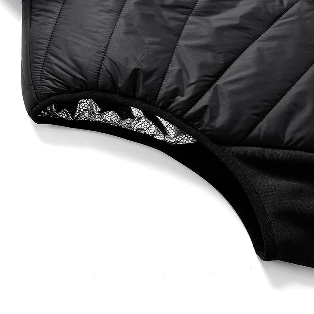 Ležérní pánská vesta Pánská volná a zimní teplá péřová bavlněná vesta Kabát