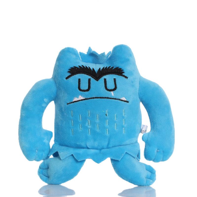 Latest 6 Colors Kawaii The Color Monster Plush Doll Kids Monster Color Emotion Plushie Stuffed Plaything For Kids Birthday Gifts
