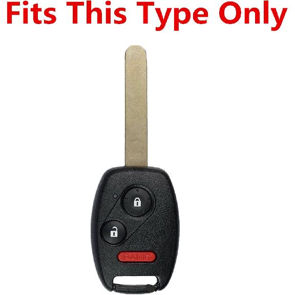 Silicone Keyless Entry Remote Control Key Fob Cover Case protector Replacement Fit For Honda Accord Crosstour CR-V CR-Z Civic Fit Insight Odyssey