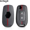 Silicone Key Case Car Key Cover for Renault Kwid 2023 Trafic Clio Kadjar Clio 5 Captur Arkana Sandero Stepway Logan Twingo