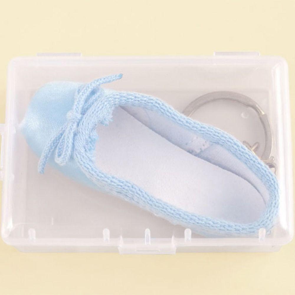 Pointe Shoe Mini Ballet Shoes Keychain Ballet Shoe Shape Ballet Shoe Keychain  Schoolbag