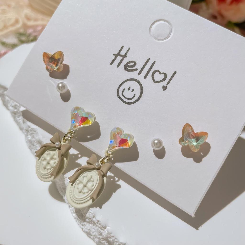 2023 Autumn/Winter Korean Design Silver Needle Earrings: Versatile, Stylish New Collection