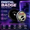 Anime E-Badge Display Pin 1.7 Inch Digital Touch Screen LED Button Smart Electric Badge Photo Frame With Video Playback