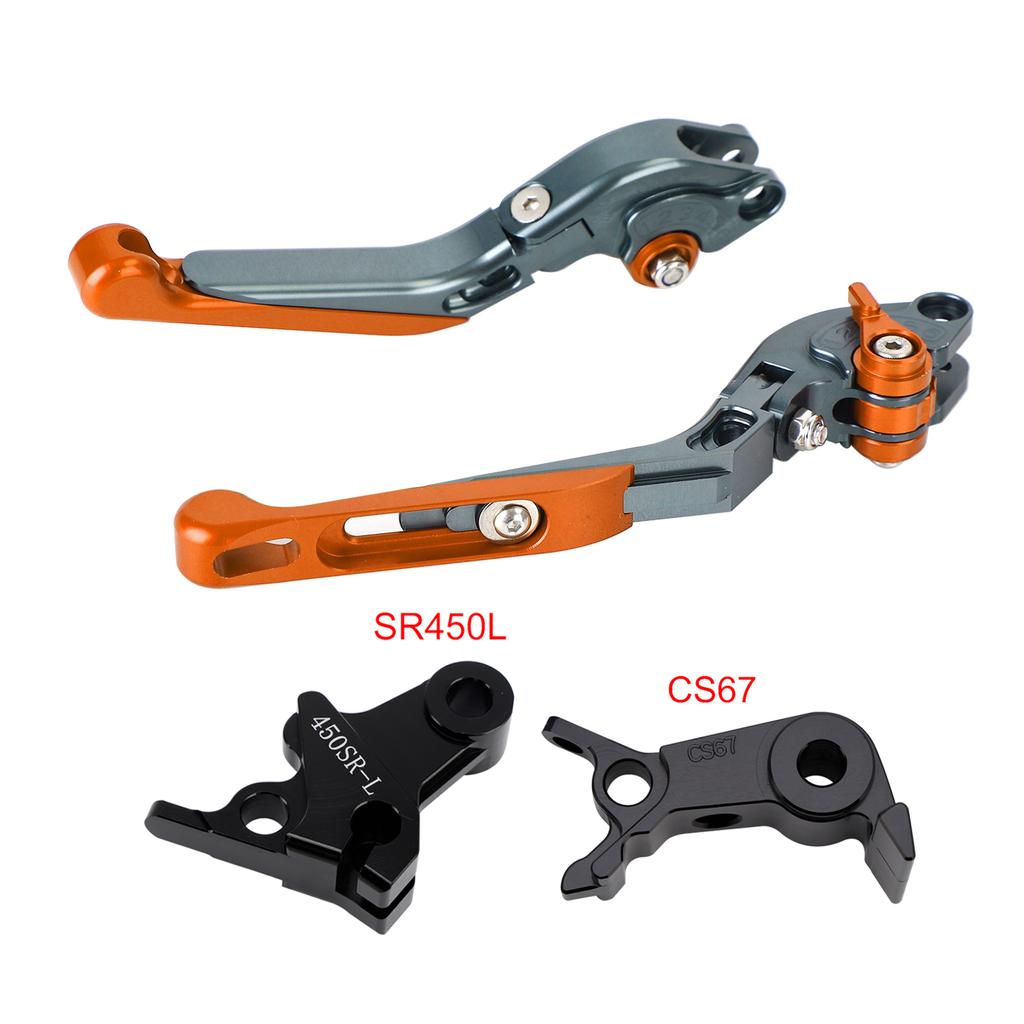 Adjustable Clutch Brake Lever fit for VOGE DS900X 900DSX 2024-2026 Orange