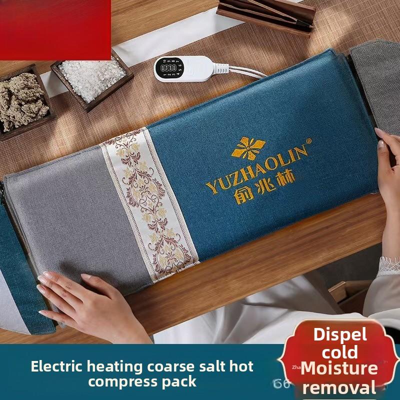 Electric Heating Salt Bag Coarse Sea Salt Hot Compress Hot Compress Home Moxibustion Hot Compress Waist Protection Salt Bag