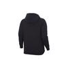 Nike Sportswear Rally Large Logo Print Knit Hoodie Women hoodies Black CU1507-010