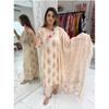 Hand Block Printed Pure Cotton Salwar Suit Indian Women's Kurti Pant Dupatta Set