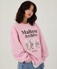 WAIKEI Maltese Archive Sweatshirt Light Pink