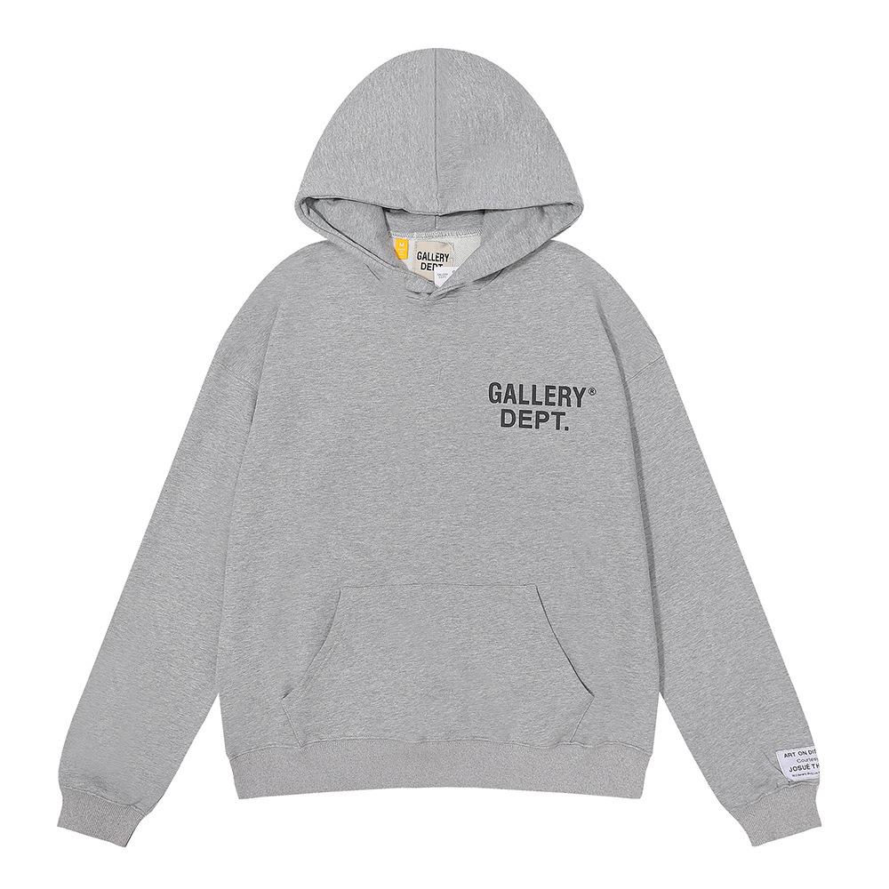 2025 European and American Trendy Brand Gallery Dept Classic Alphabet Slogan Hoodie Sweater Men's and Women's High Street Jacket