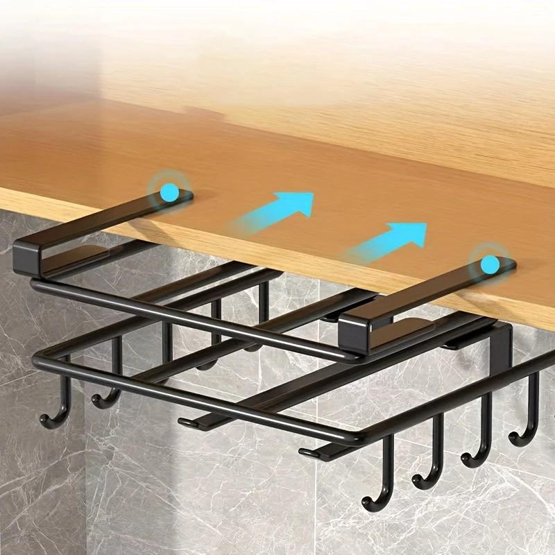 Popular No-Drill Under-Cabinet Cutting Board & Pot Lid Storage Rack