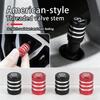 4/8pcs Car Wheel Tire Valve Protection Cap Dustproof Accessories For Opel Corsa Mokka Astra Cascada Adam Insignia Meriva Vectra