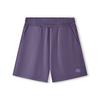 Trendy Series Solid Color Comfortable Athletic Shorts Women Shorts Gothic-Purple L224W043-05HS