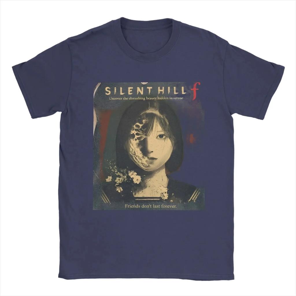 Top Fashion Tees Hot New Horror Game Silent Hill F T-Shirts Hinako Shimizu Cotton Clothing Cotton Best Selling Round Neck Soft