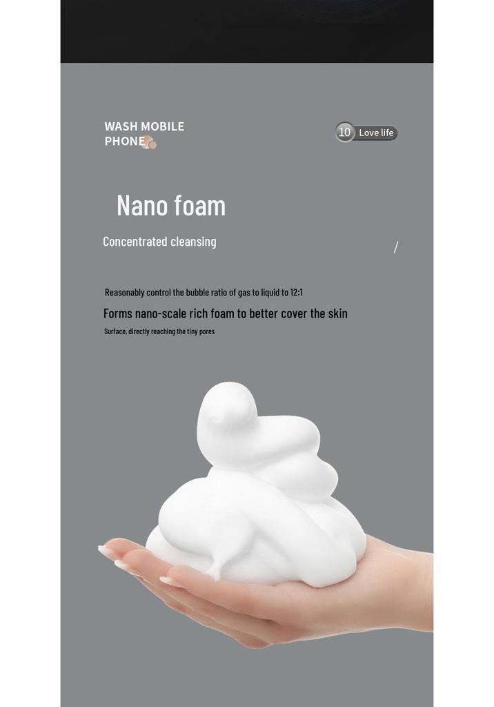 Wall-Mounted Rechargeable Automatic Foam Soap Dispenser
