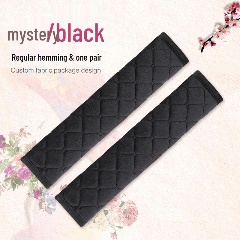 

Cute Lambswool Shoulder Seatbelt Pad Set - Women s Winter Plush Car Accessory