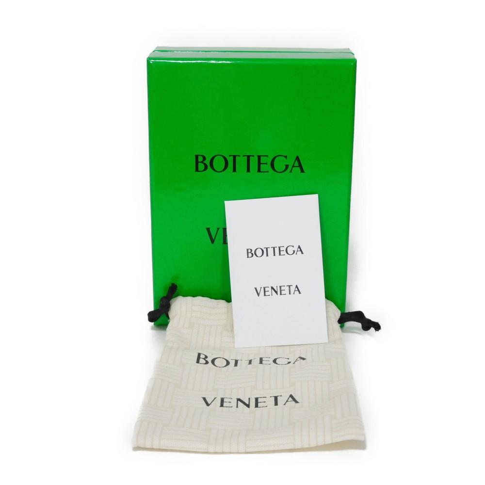 Used 11897 Cassette Card Case 765460 VCQC4 3049 7943 Current RFID IC Chip Maxi Intrecciato Emerald Green Unisex from