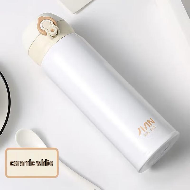 FUGUANG 500ml Stainless Steel Thermal Mug with Pop-up Lid