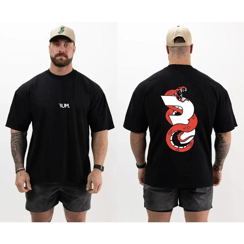 Jogger Summer New Gym Men's T-Shirt Men Vintage Oversized Tshirt CBUM Cotton Sports Fitness T Shirt Running Training T-Shirts