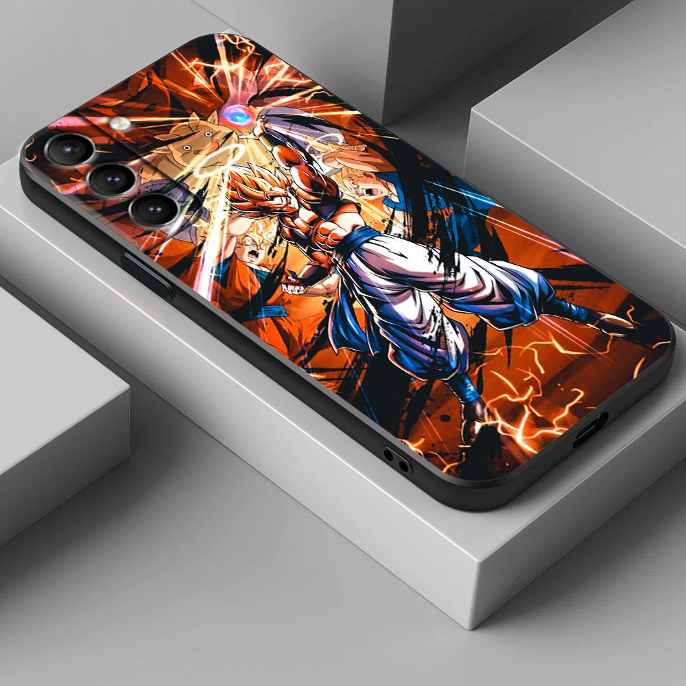 DBZ Anime Goku Gogeta Vegeta Super Saiyans Phone Case For Samsung Galaxy S25 S24 S23 S20 S21 FE S26 S22 Ultra 5G S26 Plus Cover