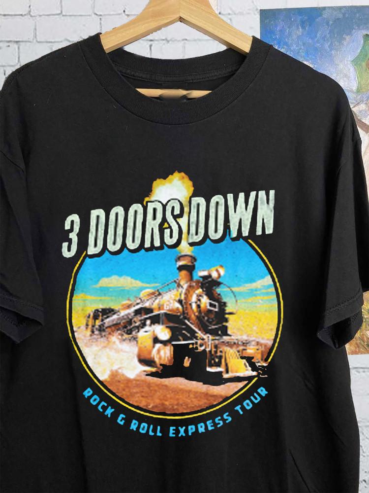 

3 Doors Down 2018 Rock & Roll Gift For Fan Black All Size Shirt VC1012 Unisex T-Shirt L