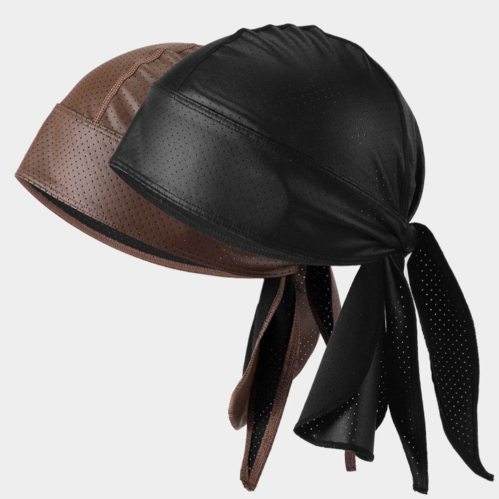 Lightweight Breathable Headwrap Hip Hop Head Scarf Fashion Pirate Bandana Hat Biker